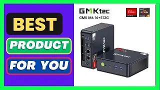 GMKtec M6 Mini PC AMD R5 6600H 6-core 12-thread Computer 16GB DDR5
