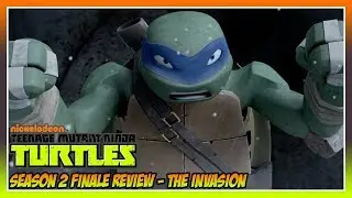 TMNT 2012 Season 2 Finale Review - The Invasion (both parts)