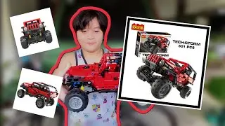 TATAY & EZEE BUILD COGO TECHSTORM #5801 | VEHICLE BUILDING BLOCKS FOR KIDS
