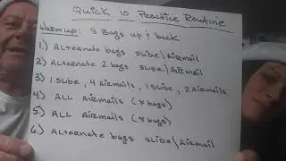 US Cornhole: 10 Minute Practice Routine with Steve & Jenn Vanderver