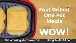 Range Mate Pro Microwave Grill Recipe: Grilled Cheese