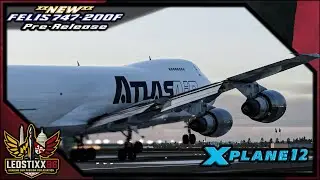 PRE-RELEASE FIRST LOOK | Felis Boeing 747-200 Freighter | X-Plane 12 🔴Live🔴 MIA✈️IND