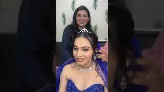 Princess Glam Party Makeup Look #shortvideo #vivia