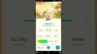 ✨ Shiny Bunnelby Family! (Diggersby) Pokemon Go! #pokemon #pokemongo #pok&eacute;mongo