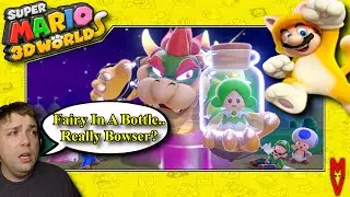 Bowser Is Stealing Fairy's || Super Mario 3d Worlds Funny Gameplay Video #SuperMario3dworlds