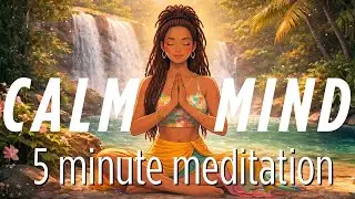 5-Minute Meditation for Overwhelmed Women | Breathe, Reset, Come Back to You