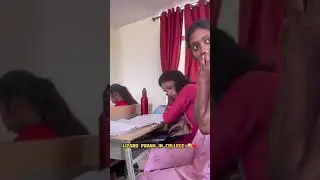 🦎🤣😂#lizard prank in college funny Girls 🤣🙄#college #collegelife 😜#dance#treding #comedy#viralshorts