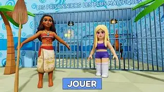 ENFERMER DANS LA PRISON DE VAIANA DANS ROBLOX !
