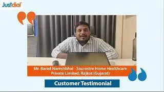 #Justdial is unmatched by competitors for business growth | Customer Success Story | Rajkot