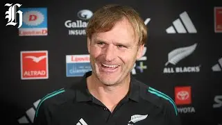 All Blacks v Springboks: All Blacks Head Coach speaks to the media