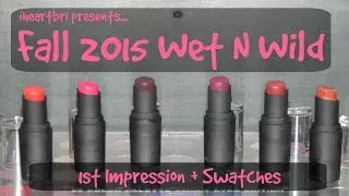 iheartbri| Wet N Wild Fall Collection 2015 Lip Swatches