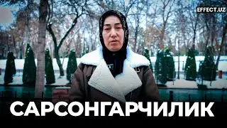 САРСОНГАРЧИЛИК САБАБ СИҚИЛГАН ШОҲИСТА &ndash; EFFECT UZ