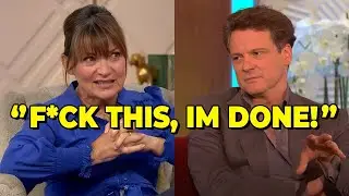 Colin Firth Kicked Off Lorraine Kelly's Show After Fiery Confrontation