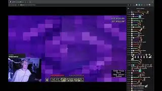 xQc and Chat, Wholesome Fray Moment + Funny TTS Dono Death (WITH MUSIC) (MINECRAFT SPEED RUNNING)