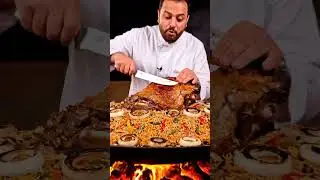 Shami Charcoal Roast Camel | Traditional Charcoal Cooking Style from Syria