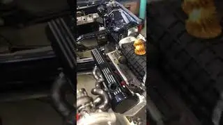 560SEC M117 twin turbo engine.