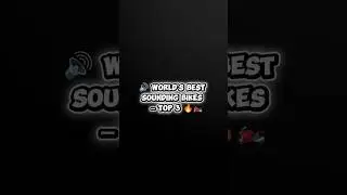 World&rsquo;s Best Sounding Bikes 🔊🔥 #automobile #superbike