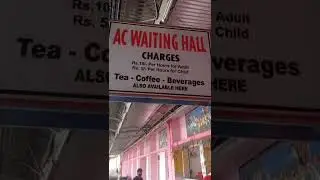 AC waiting Hall charges #railway