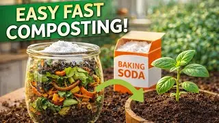 Don&rsquo;t Throw Away Kitchen Waste!: Skip Compost Activators &mdash; Speed Up Composting with Baking Soda!