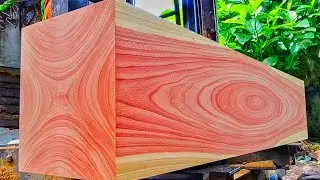 The Story Behind the Beauty of Mahogany 🌲Wood Grain
