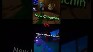 New Capuchin VS New Monkey Mischief #oculus #shorts