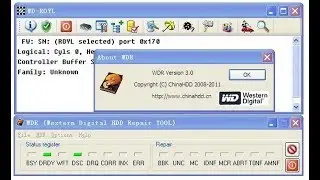 Сброс смарта на жестком диске HDD WD Western Digital программой WDR и WDR Pro