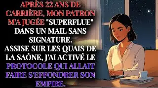 Mon patron m'a jugée SUPERFLUE — il va bientôt supplier mon retour.