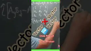Vector ❌ Vector ➡️ Vector #physics #maths #education #class #automobile #pscexam #mathematics