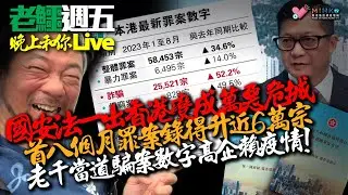 20230929《老鱷週五晚上和你live》：計條數就知去撐夜繽紛攤檔消費好戇居！￼李家超中秋堅尼地城擾民，女街坊叫佢咪打壓細佬！香港罪案率飆升，大餅強諉過於人！加拿大人口升過4千萬，港移民￼要留神！