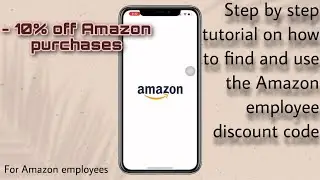 Как найти и использовать код скидки для сотрудников Amazon