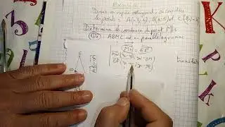 3APIC : ÉGALITÉ DES VECTEURS