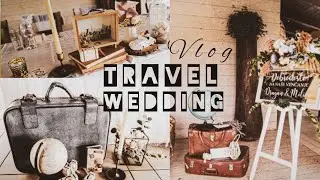 Travel wedding theme 🌏| Studio Sanjarenje design