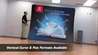 Flash elan Tension Fabric Displays