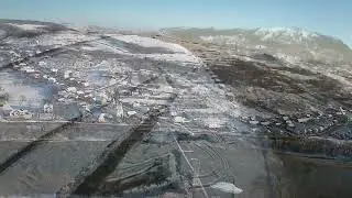 Ciugud Cinebot30 Winter flight -11 degrees