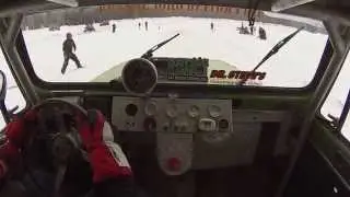 GoPro shot of Dr. Steve's Snow Bog Run 2015