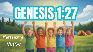 📖 Bible Verse Song for Children | Genesis 1:27 Memory Song | 🙏 KIDS BIBLE SONGS TV