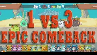 AXIE EPIC COMEBACK | AXIE 1 VS 3 | ANTI AAP POSITION