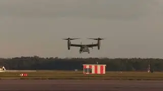 FOS training Osprey heads over to Raf Fairford