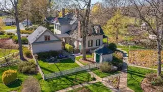 North Carolina Victorian House Transformen into a tranquil garden For Sale | Fountains | Pergolas