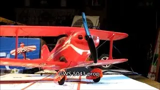 E-Flite UMX Pitts with GWS prop