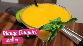 Virgin Mango Daiquiri Mocktail