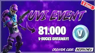 [SLO] Fortnite UVI EVENT z JureTrsanBlond! [1/2] | Uporabi creator kodo BESTAIMEU v Item Shopu💜