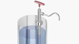 Barrel pump stainless steel