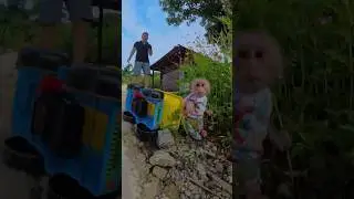 Baby Monkey Rambo on a Delivery Mission! 🚚🐒