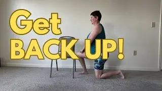 3 Tricks to GET UP From the Floor / Strength Exercises for Seniors to do EVERY DAY