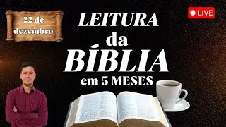 📖 PROJETO BÍBLIA EM 5 MESES - Leitura Dia 22 de Dezembro de 2025 22/151 EP.22