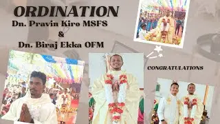 Ordination, Purohit avishak, Kiralaga Parish Church,✝️ Naya Purohit Dn.Prabin MSFS & Dn. Biraj OFM