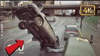 The Matrix Awakens - Car Crash Test - Unreal Engine 5 - 4K