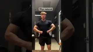 Natural bodybuilder #asethetic #chest #davidlaid #gym #gymmotivation #natural