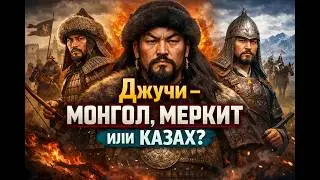 ШОК. Джучи - не родной сын Чингизхана. Кем был ДЖУЧИ - КАЗАХ, МОНГОЛ или МЕРКИТ.